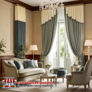 Model Gorden Terbaru Mewah Bekasi untuk Ruang Tamu Minimalis