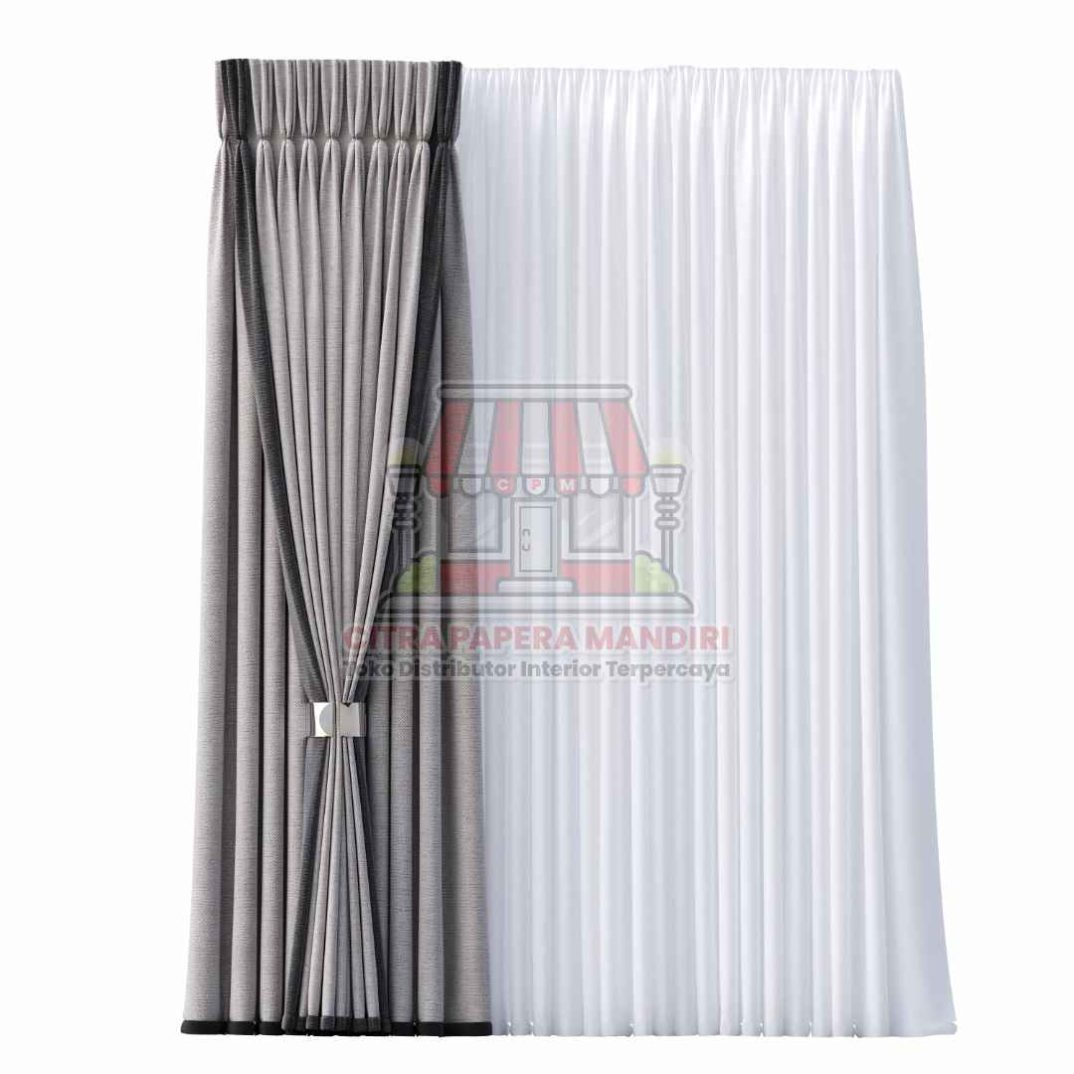 Model Gorden Jendela satu daun minimalis terbaru 2025